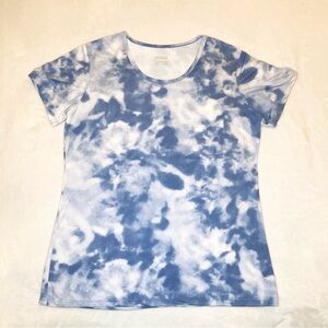 32 Degrees Cool Short Sleeve Tie Dye Print Shirt